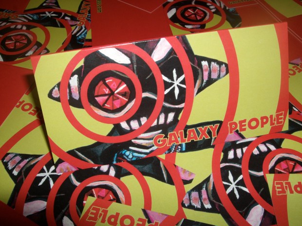 New Galaxy People Header Card. Space Pirate.